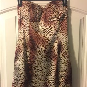 Sexy Leopard Print Dress-Size Small